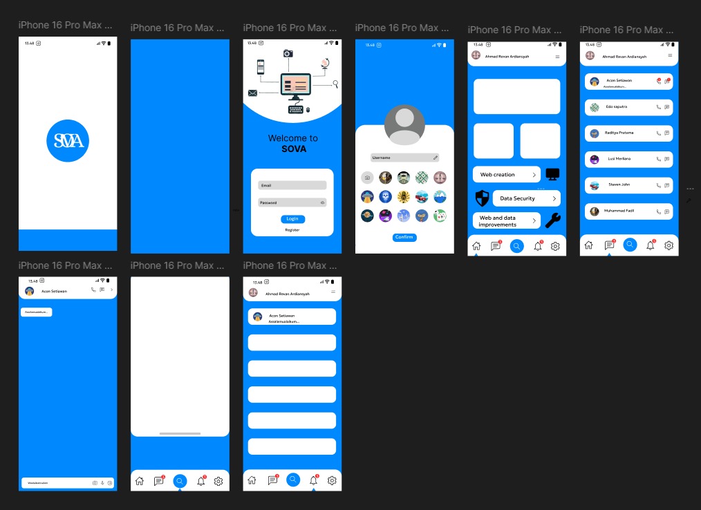 UI/UX StartUp SOVA